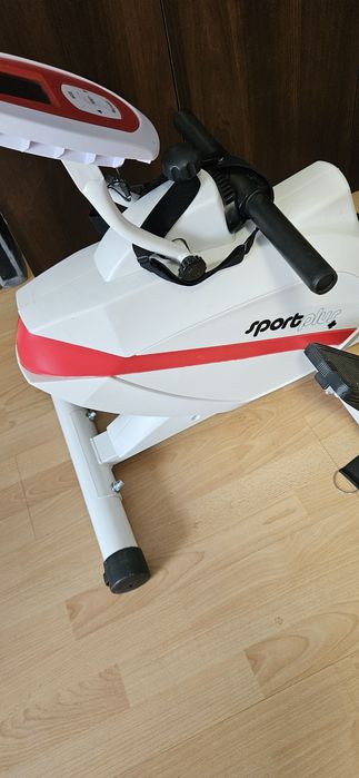 Z opaską do pomiarów.Wioślarz magnetyczny Sport Plus w super stanie