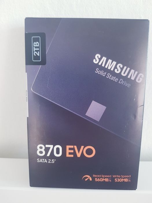 Nowy dysk SSD Samsung 870 EVO Sata 2.5", 2TB