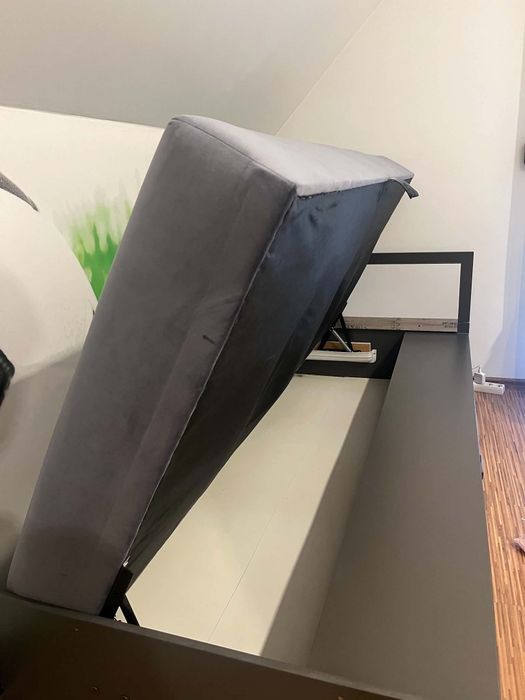 Łóżko młodzieżowe z materacem 90x206