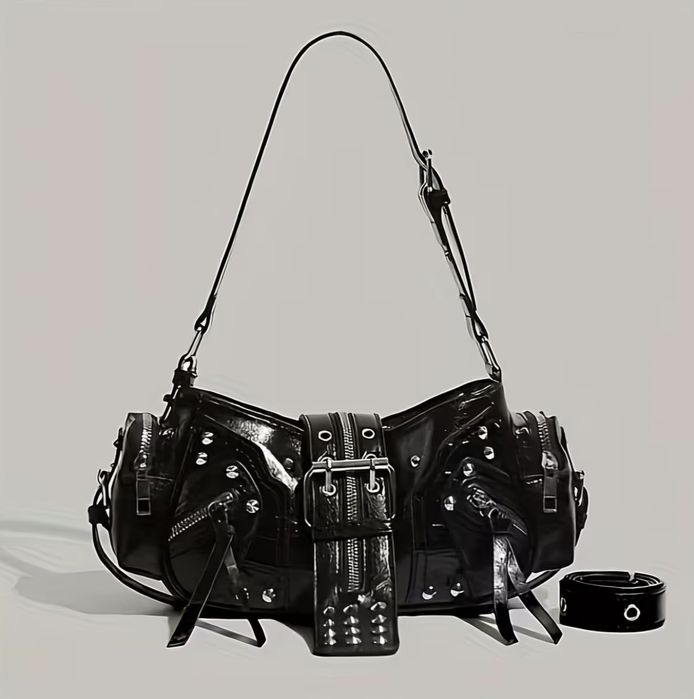 сумка y2k чорна opium Balenciaga drip опиум sk8