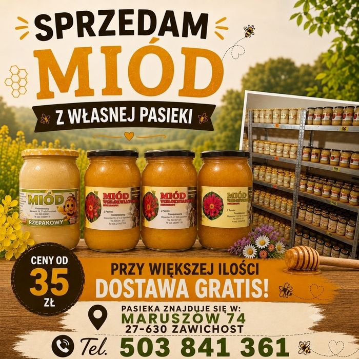 MIOD wielokwiatowy