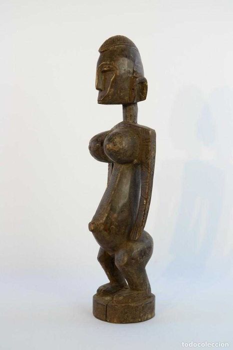 Figura feminina Bamana/Bambara Nyeleni em madeira – Mali