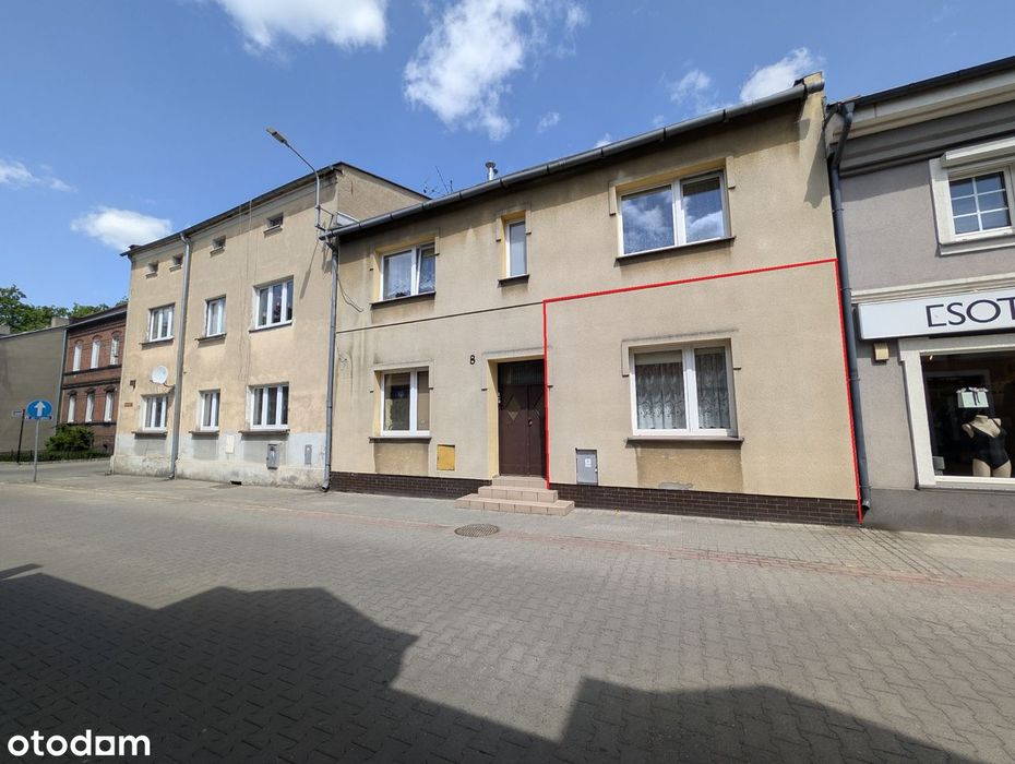 Duże mieszkanie z ogródkiem na parterze w centrum Kościana
