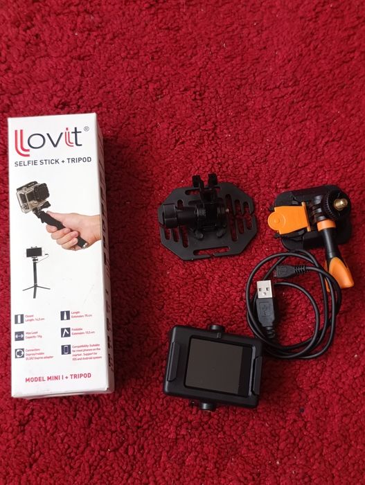 câmara de acção e tripoid marca Lovit