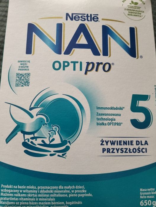 Oddam za darmo mleko NAN 5