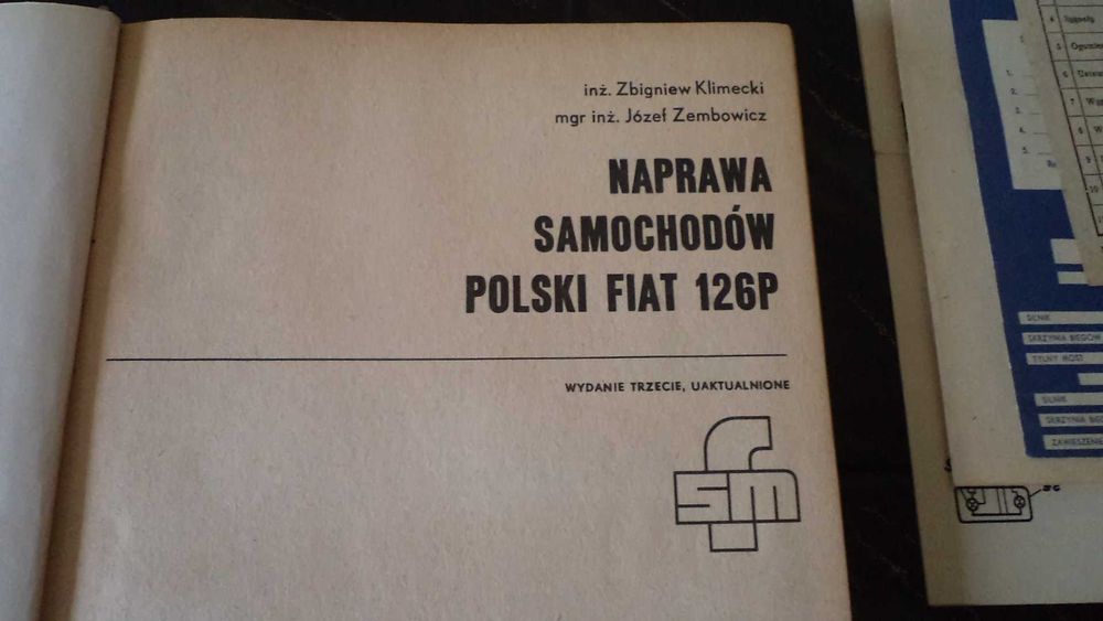 ksiazka 126p maluch naprawa