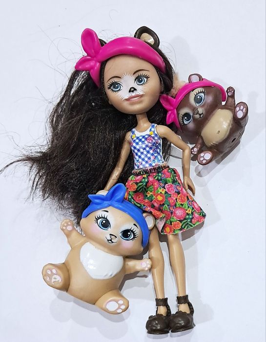 Lalka Enchantimals z misiami