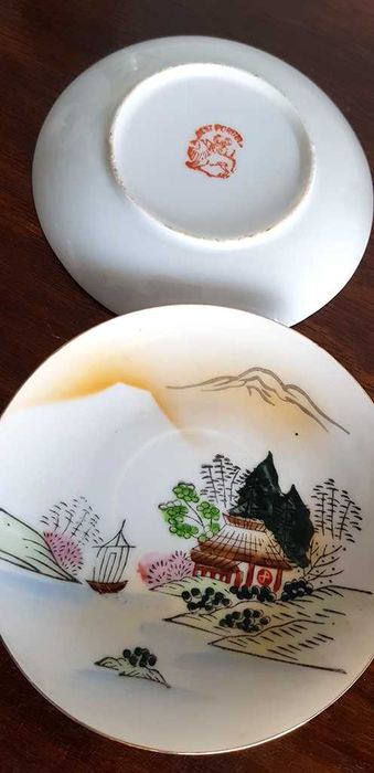 Serviço de café em porcelana chinesa