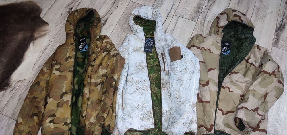 ‼️HELIKON TEX WOLFHOUND REVERSIBLE hoodie куртка 2 колірна двостороння