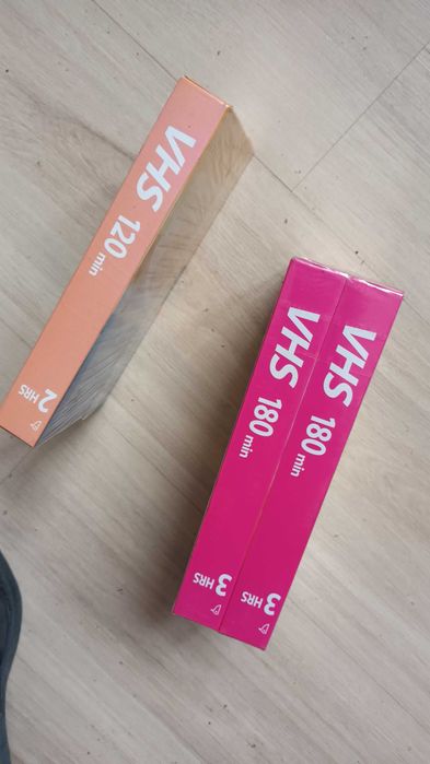 Taśmy VHS   3 tasmy vhs