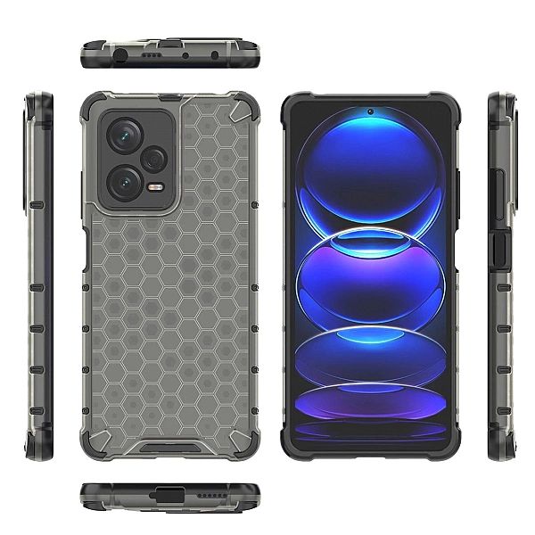 Honeycomb etui do Xiaomi Redmi Note 12 Pro+ pancerny hybrydowy pokrowi