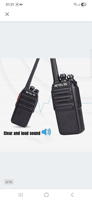 Retevis RT24 Walkie Talkie, Radiotelefon PMR446 z zestawem słuchawkowy