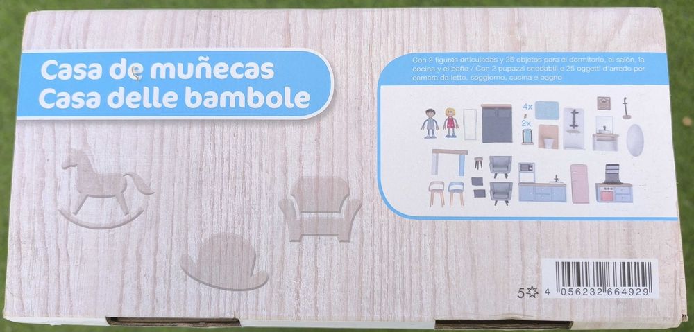 Casa de bonecas de madeira (Playtive Junior)