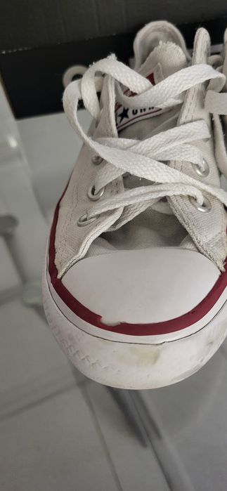 Ténis menina brancos Converse All Star