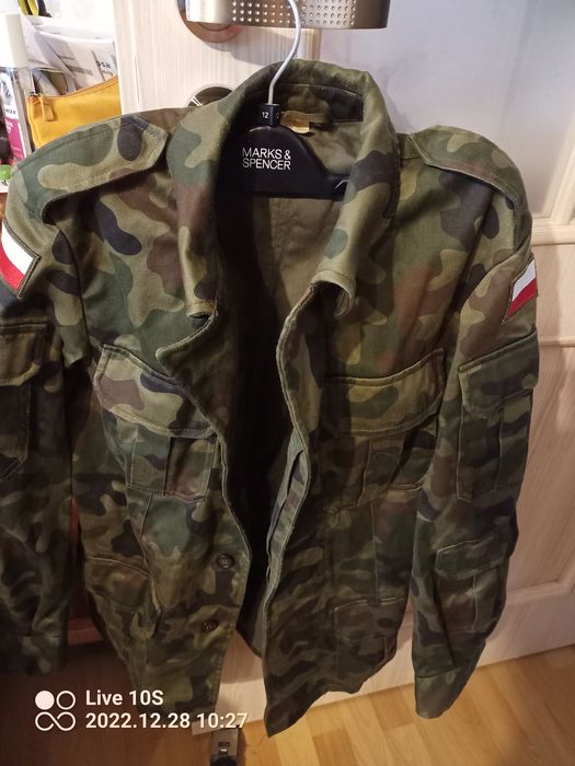 Kurtka wojskowa letnia