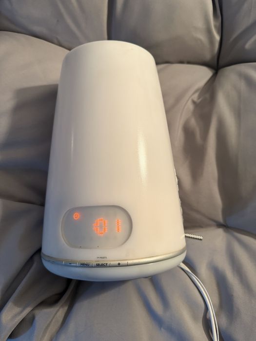 Lampa radio budzik philips