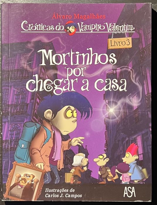 Saga de livros “crónicas do vampiro valentim”