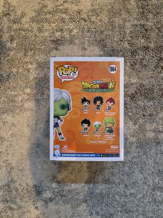 Cheelai 1864 dragon ball funko pop  figurka kolekcjonerska