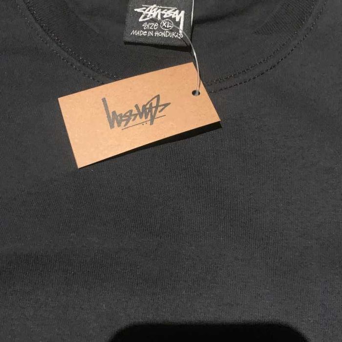 Stussy T-Shirt Preto XL 10/10 - Dot Sport Tee