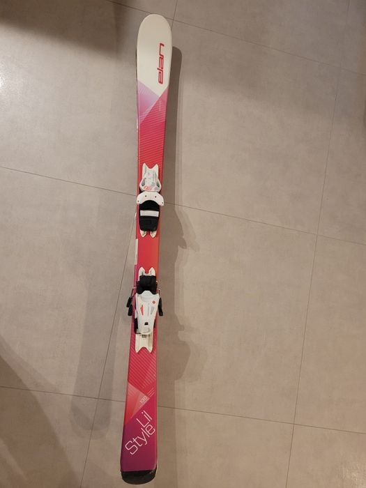 narty plus kijki(130cm)