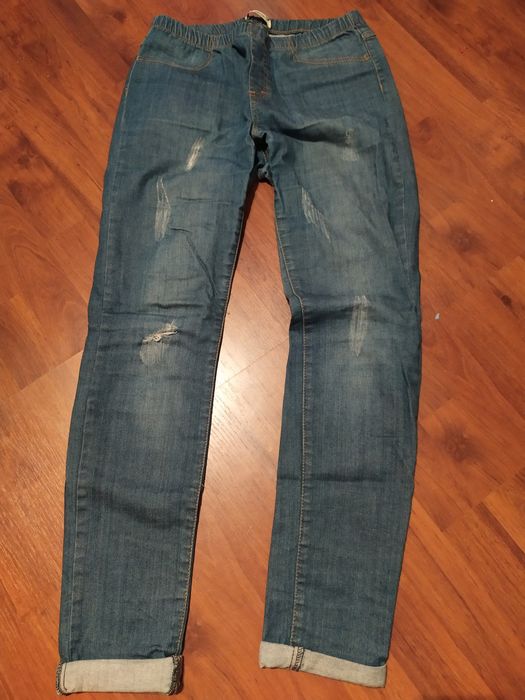 Przecierane leggingy Pimkie M