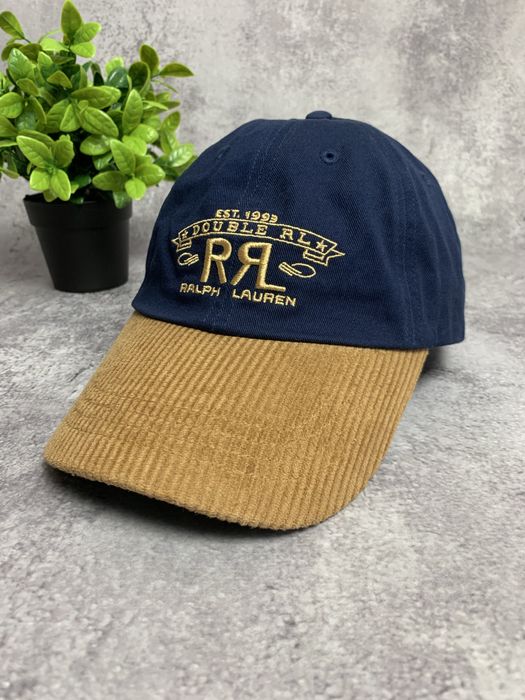 Кепка Ralph Lauren Double RL RRL з шкіряним ремінцем картуз