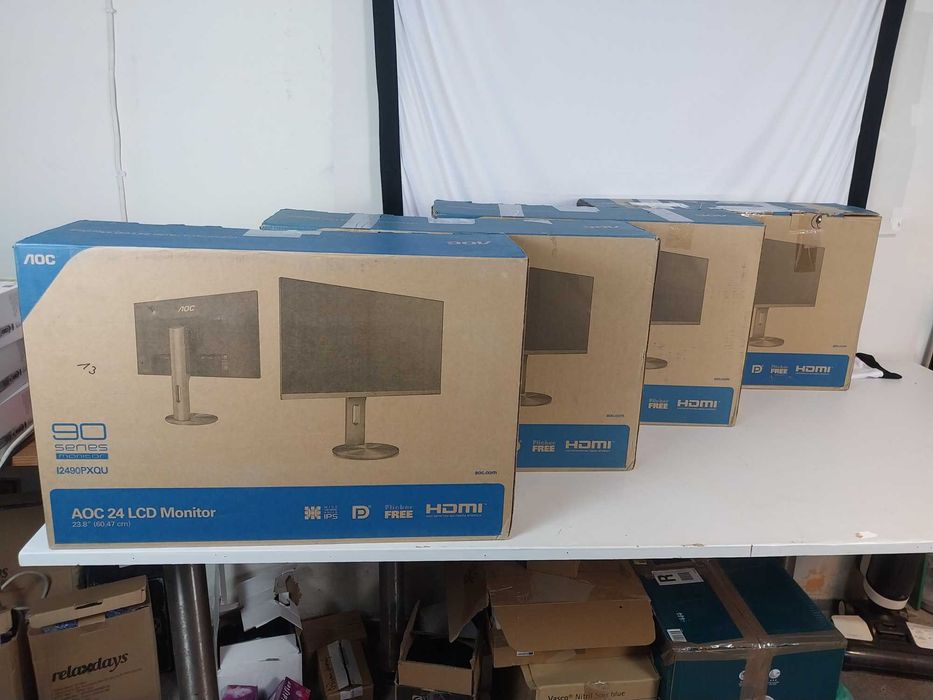 Monitor 24" AOC I2490PXQ 1920 x 1080 FHD IPS 4ms 60Hz VGA HDMI