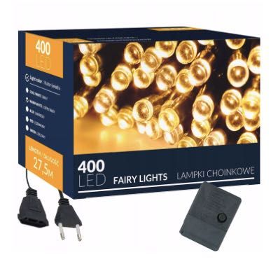PREMIUM Światełka świąteczne LED lampki choinkowe ozdoby