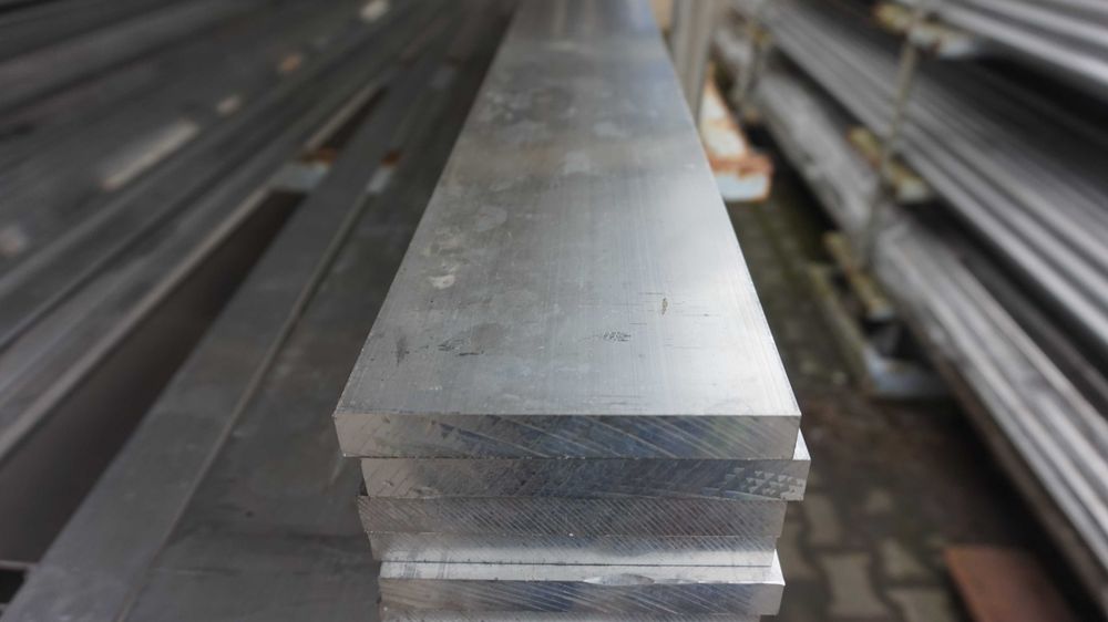 Płaskownik aluminiowy, aluminium 50x8mm gat. 6082