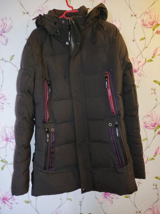 Куртка чоловіча, колір хакі, розмір 46-48