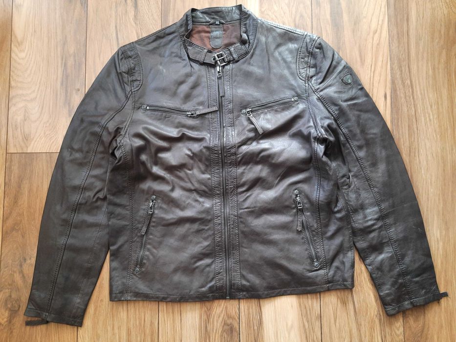 Kurtka skórzana brązowa Gipsy XXL