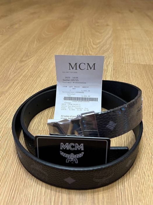 ремень mcm новый