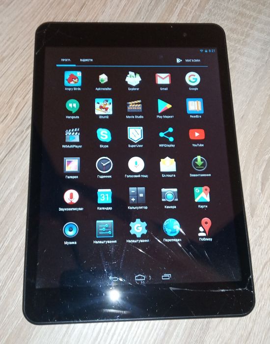 Планшет/книга Bravis NP81QC (Black)