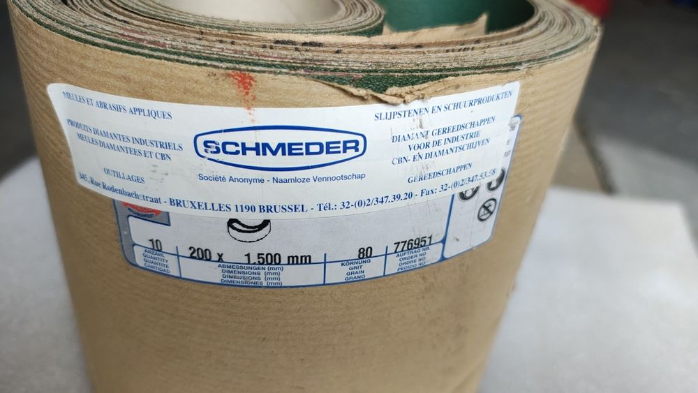 Pas ścierny bezkońcowy 200 x 1500