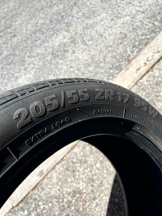 205/55/17 2 pneus