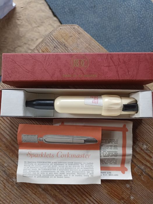 Vintage Sparklets Corkmaster korkociąg do wina