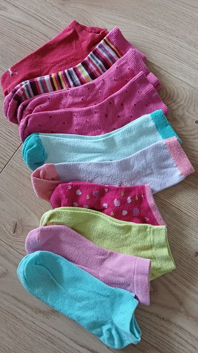 10 par Skarpetki r.28-30 bawełna H&M