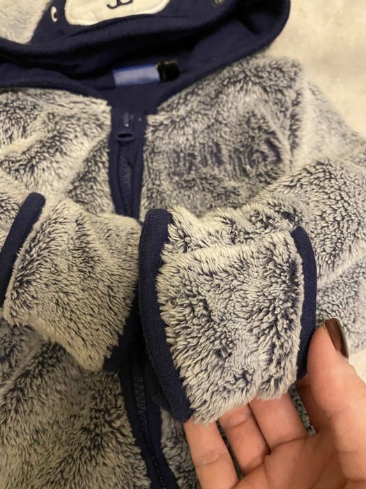 Флисовый комбинезон Lupilu Teddy 2-6 мес.