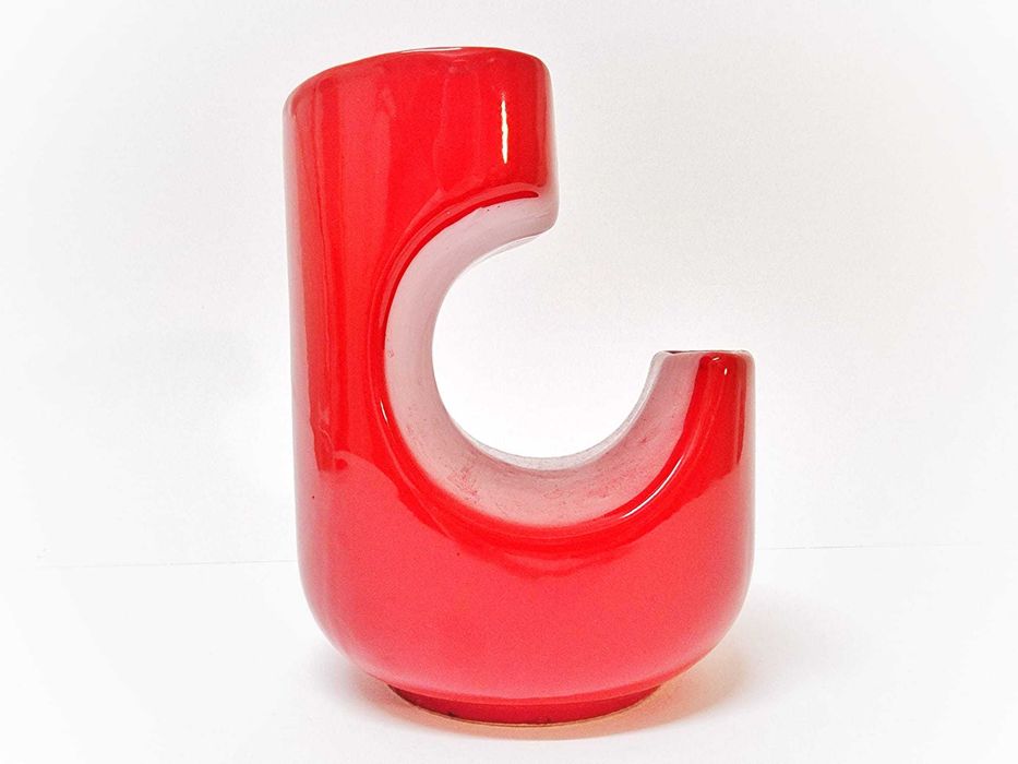 Raríssimo vaso cerâmica SCI, Boccato, Gigante & Zambusi, Italia 70s