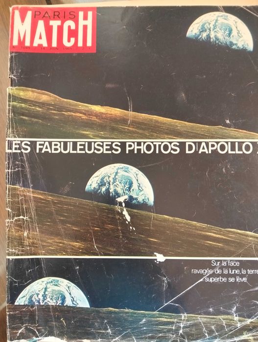 Paris Match número 1049 de 14 de Junho de 1969