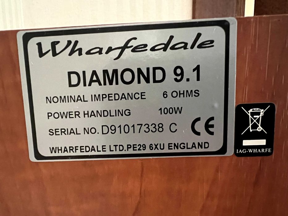 Акустична система wharfedale+сабвуфер velodyne+ресивер marantz