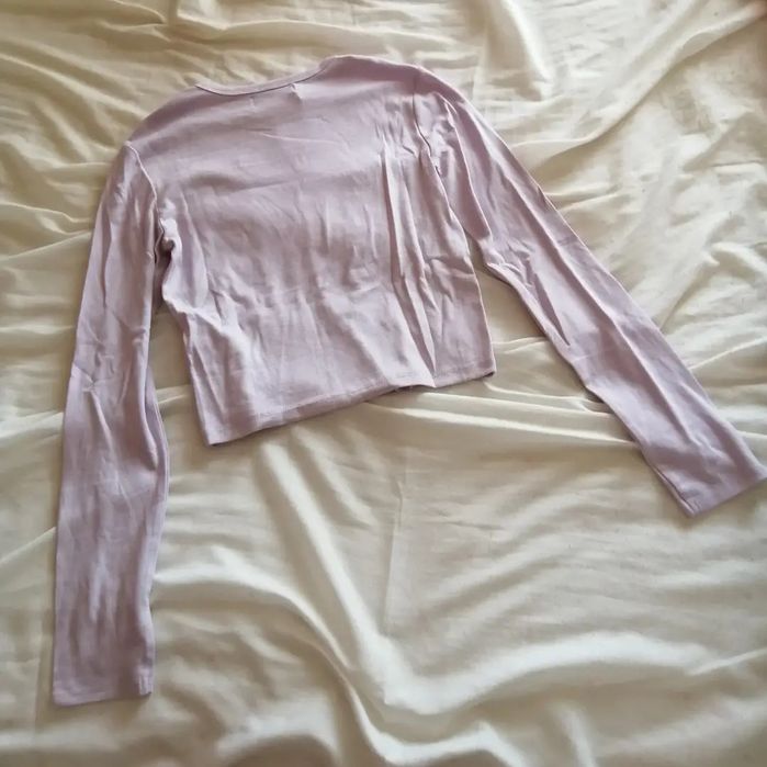 Crop top lilás da Berhska