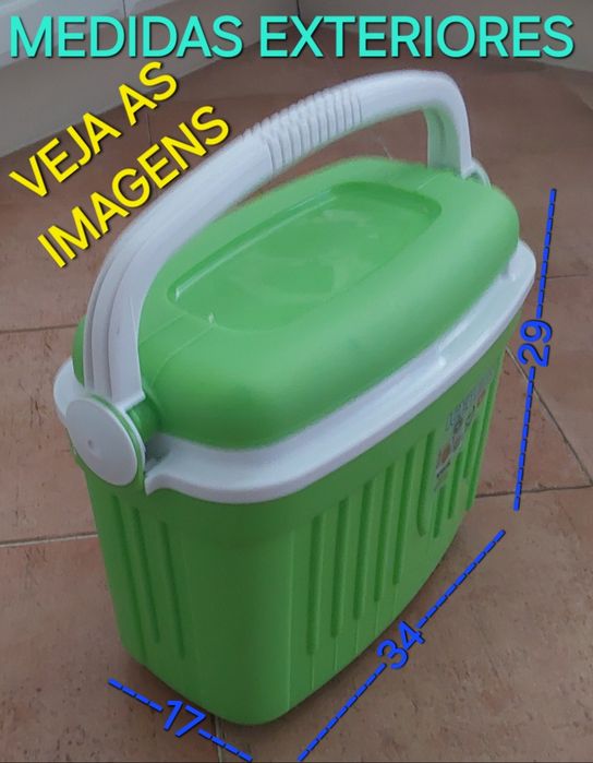 GELEIRA  TÉRMICA IMPECÁVEL DE 8 LT. Casa,Pesca,Praia,Viagens.Férias.