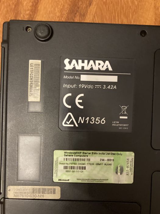 Portatil Sahara para peças