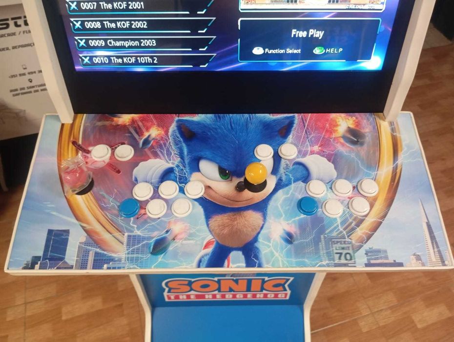Maquina Arcade Sonic