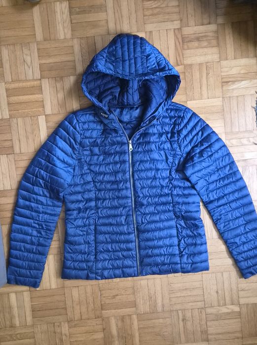 Elegancka kurtka przejściowa Massimo Dutti rozm. M niebieska lekka indygo