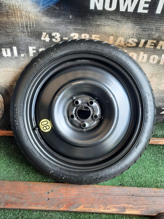 Koło dojazdowe zapasowe 17 5×100 Toyota Avensis Corolla Auris Pirus Nowe