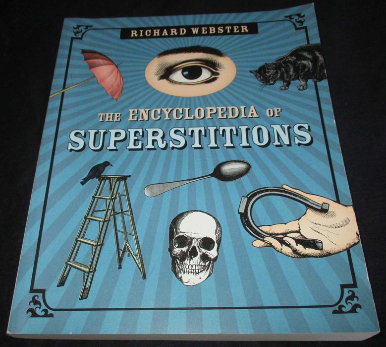 Livro Encyclopedia of Superstitions Richard Webster Superstições