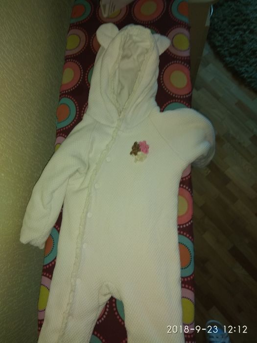 Утепленный комбинезон, человечек