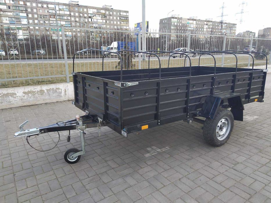 Причеп Легковий Новий 2500мм Кремінь+ Посилений для авто